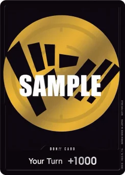 DON!! Card (Yellow) — Yellow Foil
