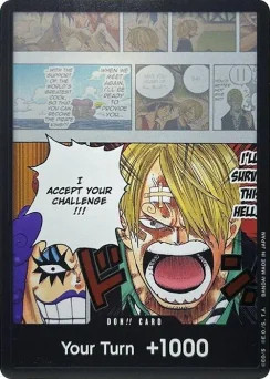 DON!! Card (Ivankov & Sanji) (Double Pack Set Vol. 3) — Foil