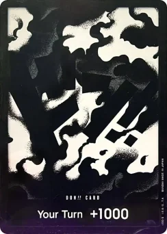 DON!! Card (Blackbeard) (Double Pack Set Vol. 6) — Foil