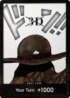 DON!! Card (3D) (Double Pack Set Vol. 8) — Three DFoil