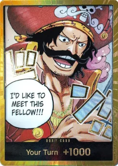 DON!! Card (Gol.D.Roger) (Gold) — Gold Foil