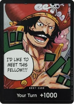 DON!! Card (Gol.D.Roger) — Foil