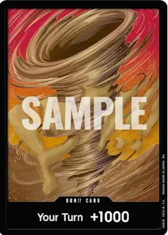 DON!! Card (Crocodile) (Double Pack Set Vol. 9) — Foil