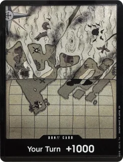 DON!! Card (Sky Island Map) (Double Pack Set Vol. 10) — Foil