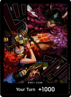 DON!! Card (Alternate Art) (Luffy and Loki) — Parallel