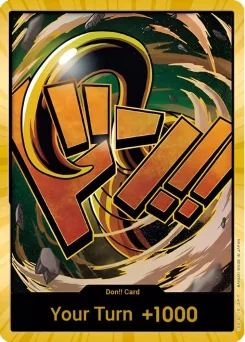 DON!! Card (Crocodile) (Gold) — Gold Foil