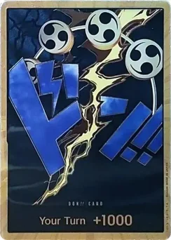 DON!! Card (Enel) (Gold) — Gold Foil