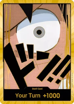 DON!! Card (Luffy) (Gold) — Gold Foil