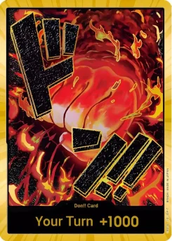 DON!! Card (Sakazuki) (Gold) — Gold Foil
