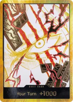 DON!! Card (Shanks) (Gold) — Gold Foil