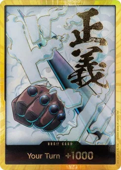 DON!! Card (Smoker) (Gold) — Gold Foil