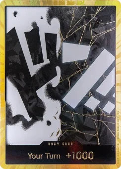 DON!! Card (Teach) (Gold) — Gold Foil