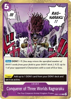 Conquerer of Three Worlds Ragnaraku — Foil