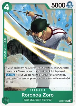 Roronoa Zoro — Event Stamp Winner Foil