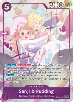 Sanji & Pudding — Parallel Foil
