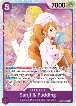 Sanji & Pudding — Foil