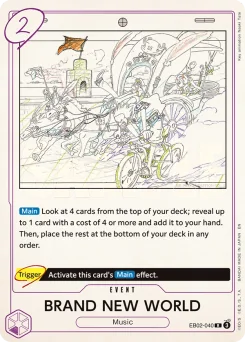 BRAND NEW WORLD — Foil