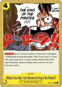 Without Your Help I Can't Become the King of the Pirates!!!! — Normal