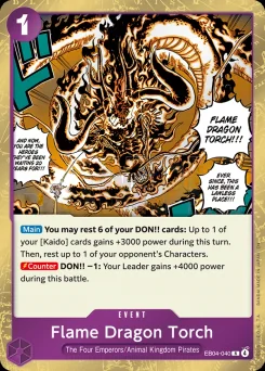 Flame Dragon Torch — Foil