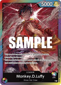 Monkey.D.Luffy (Leader Pack) (Sealed Battle 2023 Vol. 1) — Normal