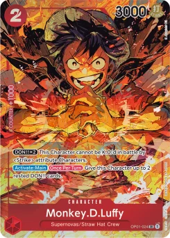 Monkey.D.Luffy — Parallel Foil
