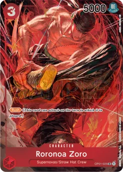 Roronoa Zoro — Parallel Foil