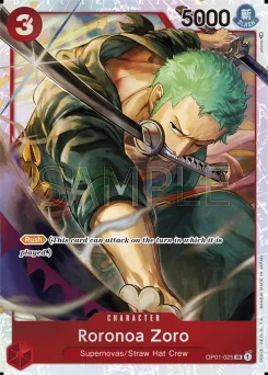 Roronoa Zoro — Parallel Foil 2