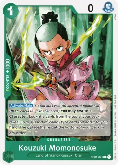 Kouzuki Momonosuke — Event Stamp Winner Foil