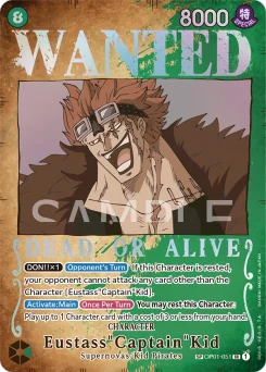 Eustass"Captain"Kid — Wanted Poster Foil