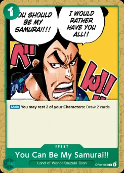 You Can Be My Samurai!! — Normal