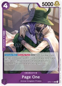 Page One — Foil
