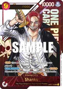 Shanks — Serial Numbered Foil