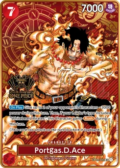 Portgas.D.Ace — Parallel Foil 3