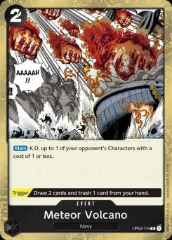 Meteor Volcano — Foil