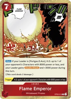 Flame Emperor — Foil