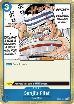 Sanji's Pilaf — Event Stamp