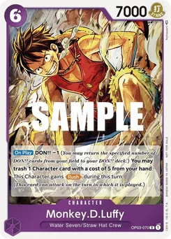 Monkey.D.Luffy — Parallel Foil