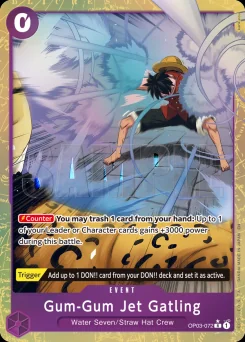 Gum-Gum Jet Gatling — Parallel Foil