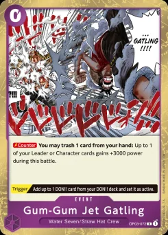 Gum-Gum Jet Gatling — Foil