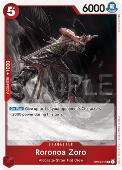 Roronoa Zoro — Foil
