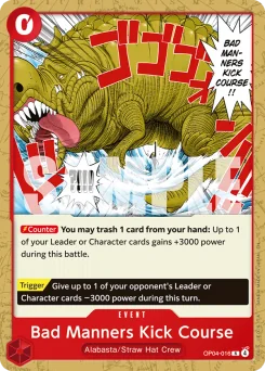 Bad Manners Kick Course — Foil