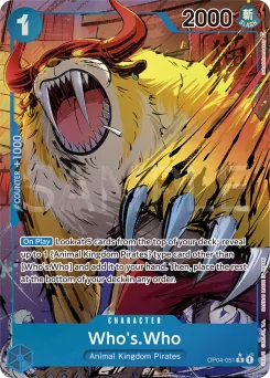 Who's.Who — Parallel Foil