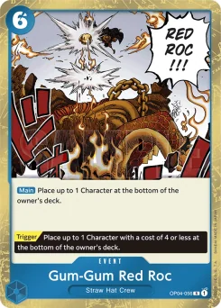 Gum-Gum Red Roc — Foil
