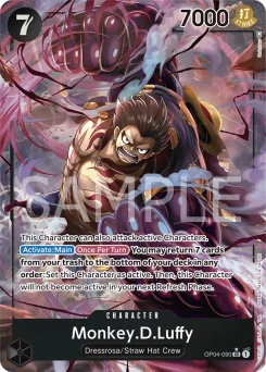 Monkey.D.Luffy — Parallel Foil