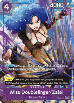 Miss Doublefinger(Zala) — Full Art Foil