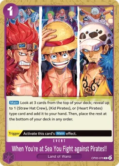 When You're at Sea You Fight against Pirates!! — Event Stamp Winner
