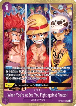 When You're at Sea You Fight against Pirates!! — Parallel Foil