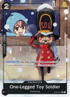 One-Legged Toy Soldier — Parallel Foil