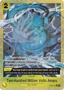 Two-Hundred Million Volts Amaru — Parallel Foil