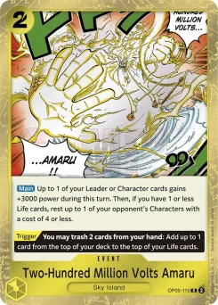 Two-Hundred Million Volts Amaru — Foil